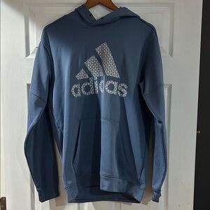 Adidas Men's sz L Hoodie in Slate Blue